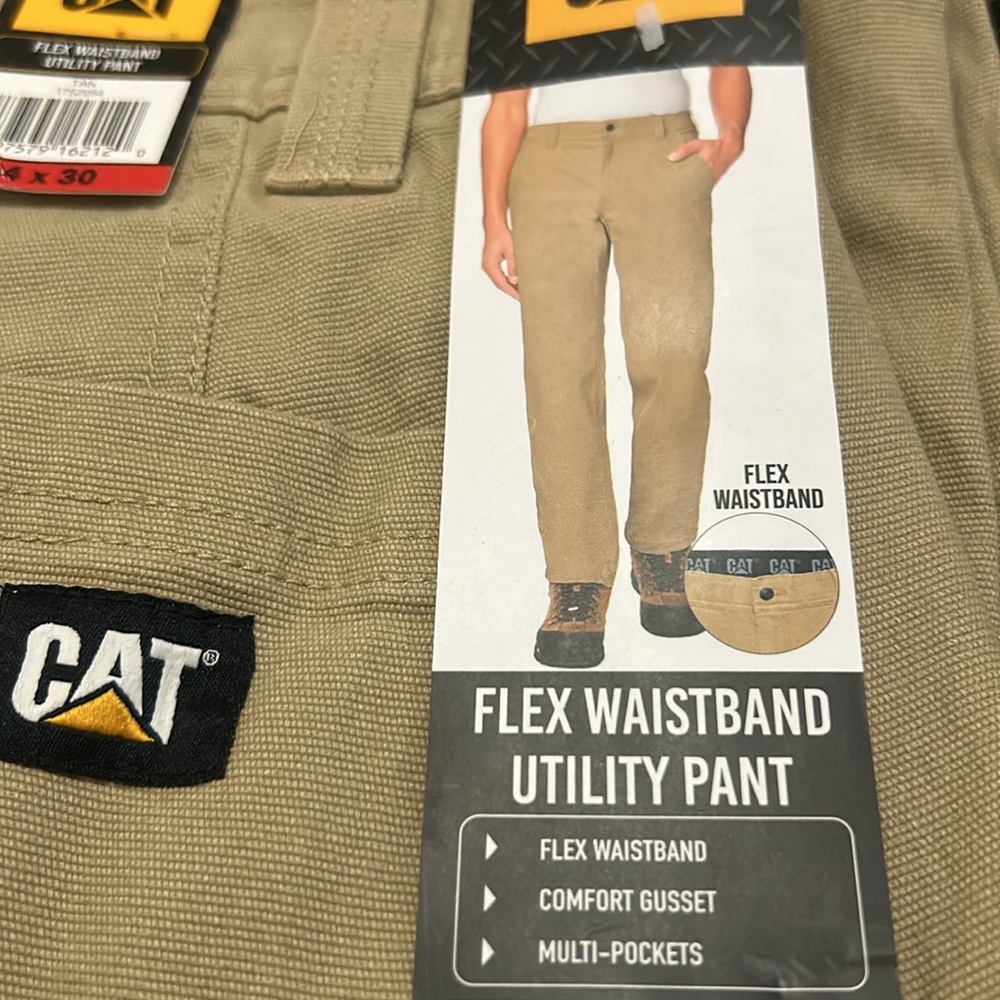 NWT Cat flex Waistband Utility Pant 32x34, 34x30 - Picture 3 of 4